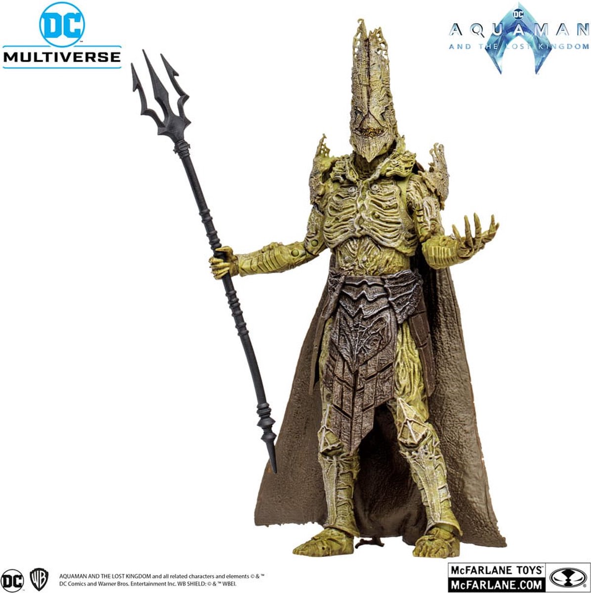 McFarlane Toys DC Multiverse Re Kordax 17,8 Cm – Action Figure Aquaman 2 Con Tridente E Base, Ultra Articolata