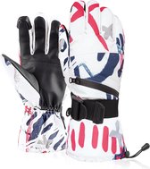 Skihandschoenen, -30º C waterdichte thermische handschoenen, warme winterhandschoenen voor mannen en vrouwen, geschikt voor touchscreen, maat L.
