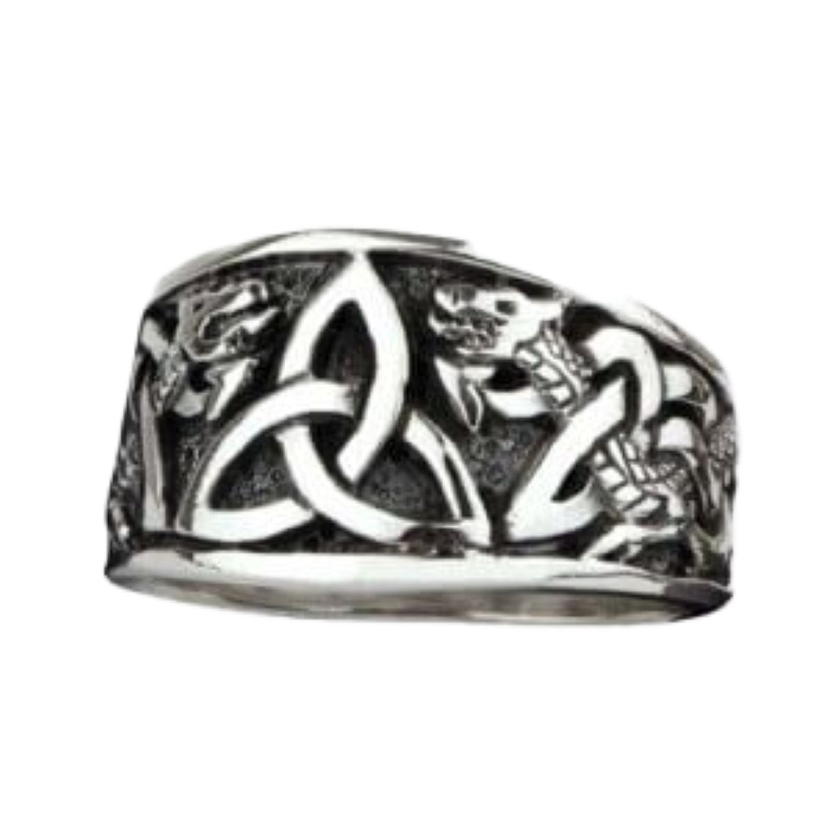 Zilveren ring Keltische knoop (R5403.56)