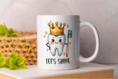 Mok Let's Shine - Dentistry - Gift - Cadeau - DentalCare - OralHealth - DentalHealth - Tandarts - Tandheelkunde - Mondzorg - Tandgezondheid