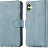 Coque Samsung Galaxy A05s / A05s avec porte-cartes - Bookcase de Luxe iMoshion - Bleu clair