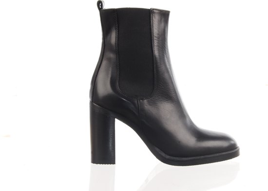 MAURY elegante dames chelseaboot - zwart