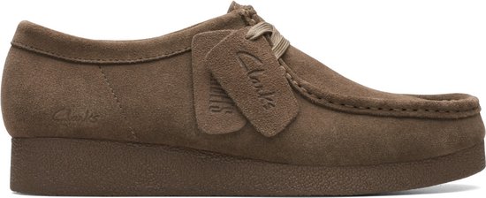 Chaussures Clarks En Daim Pour Fille - Taille 4 F - Occasion - Marque De Qualité