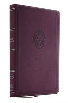 KJV, Thinline Bible Youth Edition, Leathersoft, Purple, Red Letter Edition, Comfort Print