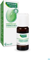 Phytosun® Essentiële Olie Citronella Java – 10 ml – Zomer – Verstuiving & huid