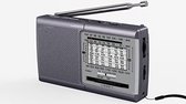 Radio Op Batterijen - Draagbare Radio - Noordadio - Grijs