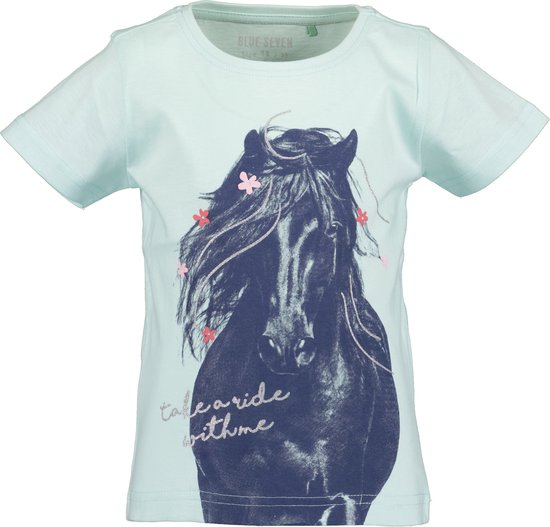Blue Seven HORSES Meisjes T-shirt Maat 92