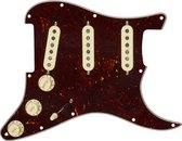 Fender Pre-Wired Strat Pickguard, Custom Shop Fat '50s SSS Tortoise Shell - Single-coil pickup voor gitaren
