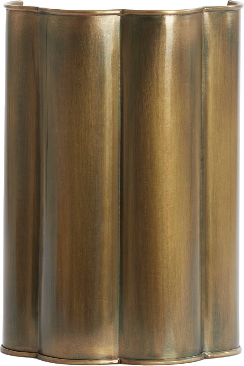 vtwonen Wandlamp Fringe - Antiek Brons - 21x11.5x30.5cm - Binnen Modern