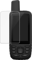 kwmobile screenprotector geschikt voor Garmin GPSMAP 66 / 66s schermfolie - Set van 2 - Glazen beschermfolie voor GPS navigatie