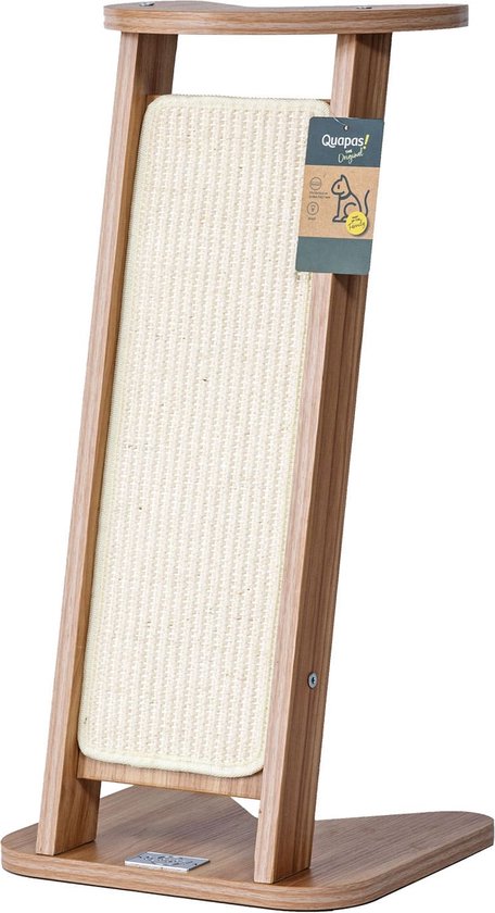 Quapas! Krabplank - Hoek - Beige - 28x24,5x57cm