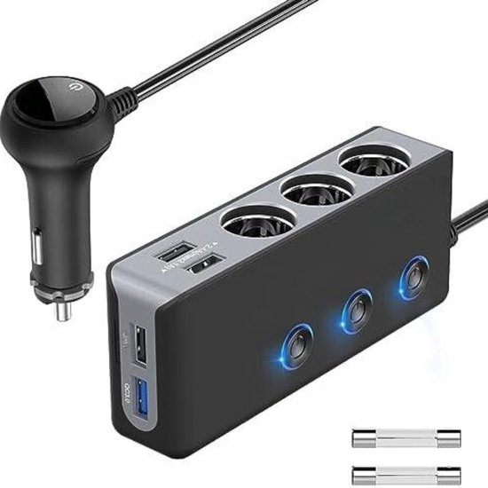 Prise allume-cigare de voiture avec port USB 12 V étanche