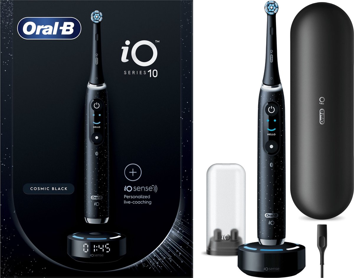 Oral-B iO 10 - Elektrische Tandenborstel - Zwart - Oral B