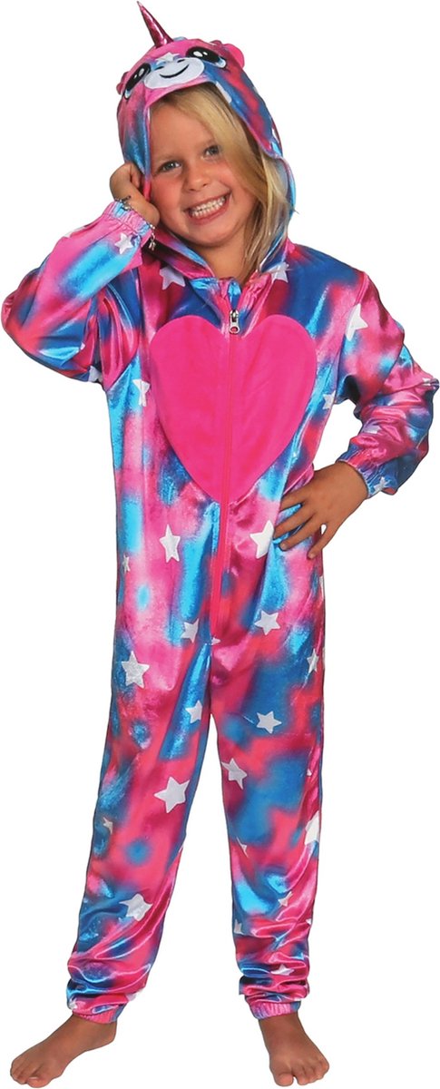 Eenhoorn Kostuum, Kinderkleding, Kinder Onesie met Capuchon.
