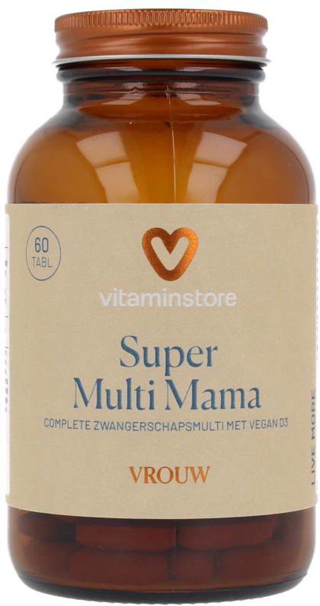 Goedkoopste Vitaminstore - Super Multi Mama / Zwanger Multivitamine - 60 tabletten