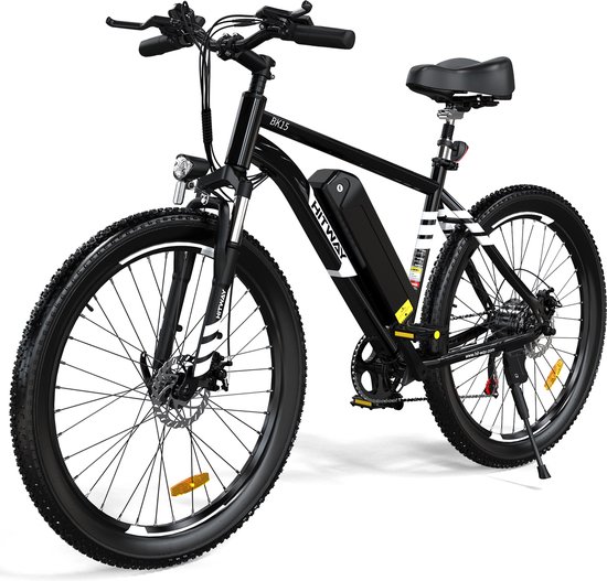 Colorway BK15 Elektrische fiets - Ebike - 26" - 36V15AH - tot 35-90 km - 7 versnellingen - Wit