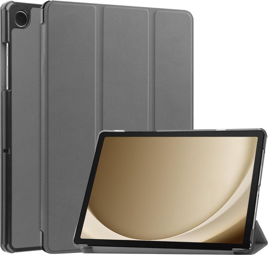 Cazy TriFold Hoes met Auto Slaap/Wake functie - Geschikt voor Samsung Galaxy Tab A9+ - Grijs