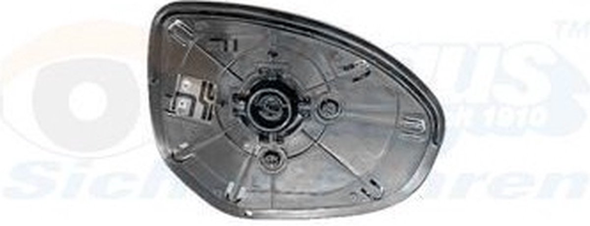 VanWezel 2741837 - Miroir rétroviseur gauche pour Mazda 2 de 10/2007 à 2015