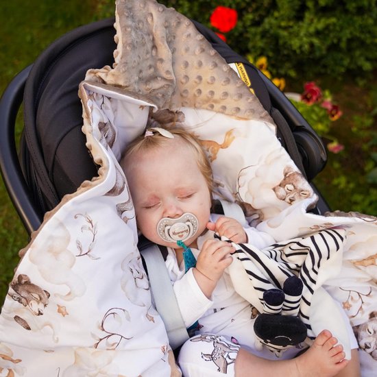 Couverture d'emballage pour siège bébé, poussette, landau, 90 x 90 cm, couverture  bébé