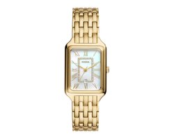 Fossil RAQUEL ES5304 Dames Horloge 26 mm - Goudkleurig
