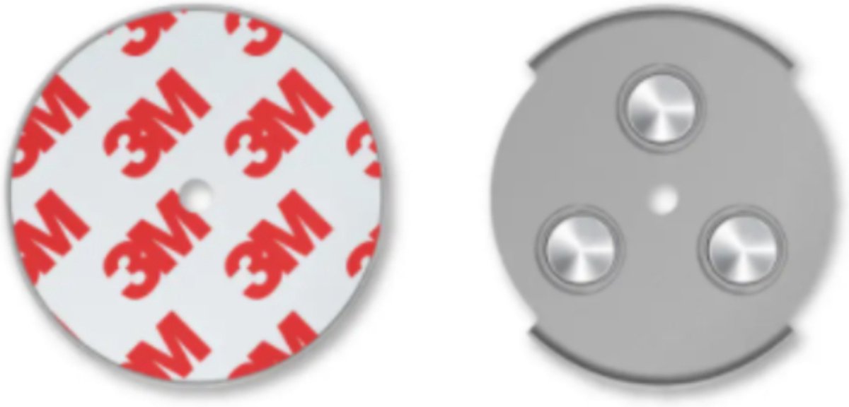 't Veiligheidsproduct.nl Magnetische montageset rookmelders Ø 45mm
