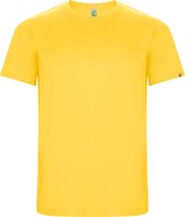Chemise de sport unisexe jaune ECO CONTROL DRY manches courtes 'Imola' marque Roly taille XXL