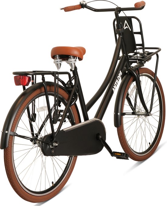 Antilope Mini Cargo Transport 22 Inch Meisjesfiets Matzwart van Antilope — afbeelding 5