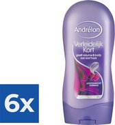 Andrélon Conditioner - Verleidelijk Kort 300 ml - Voordeelverpakking 6 stuks