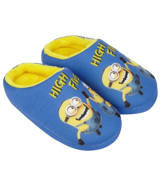 Minions Slippers - blauw | bol.com