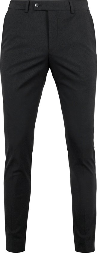 Suitable - Pantalon Sneaker Zwart - Heren - Maat 54 - Slim-fit