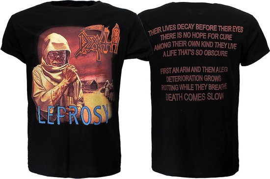 Death Leprosy T-Shirt - Officiële Merchandise