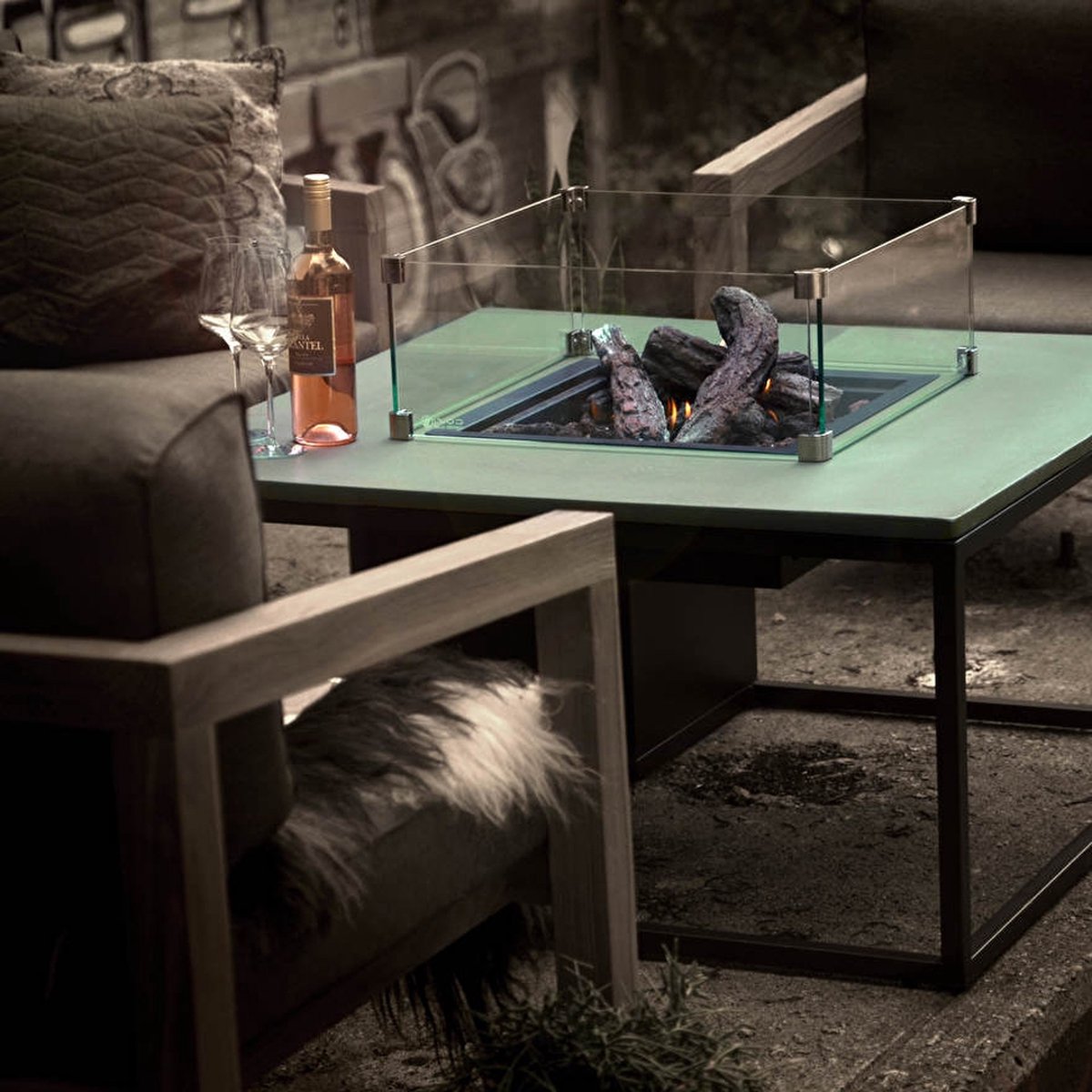 Cosi Cosiloft - Table de feu - Noir