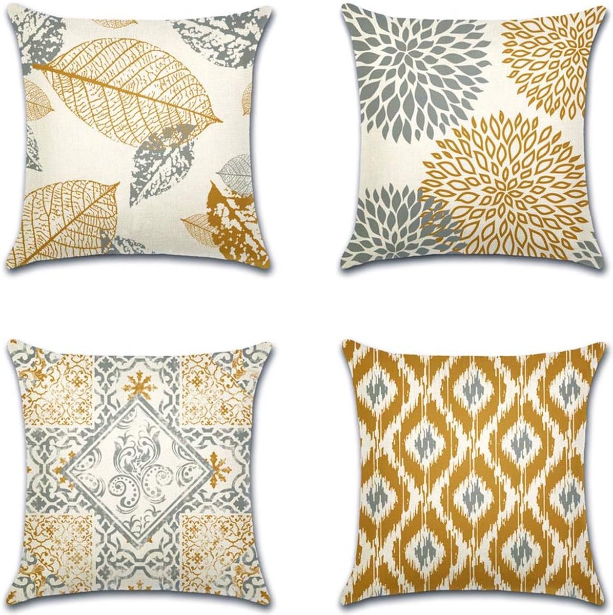Set van luxe kussenslopen - kussensloop set - woonkamer