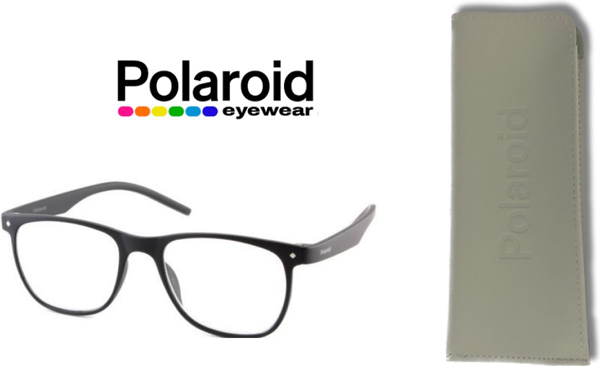 Leesbril Polaroid PLD0018 R 003-Zwart Mat-+1.00
