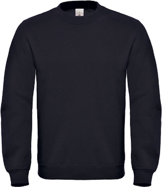 Sweater 'ID.002' met ronde hals B&C Collectie maat 5XL Zwart