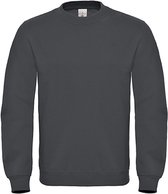 Sweater 'ID.002' met ronde hals B&C Collectie maat 4XL Antraciet