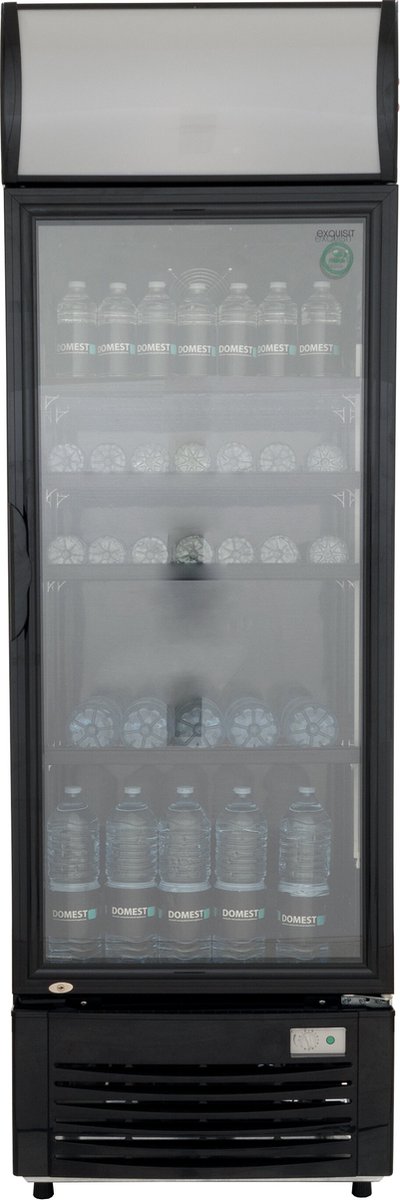 Exquisit ELDC300.3XLB Koelkast zonder vriesvak Zwart