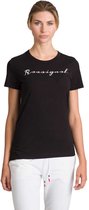 Rossignol Logo Rossi T-shirt Met Korte Mouwen Zwart XS Vrouw