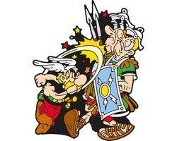 Plastoy - Asterix - Kauwgom Magneet Asterix de Galliër Paff!