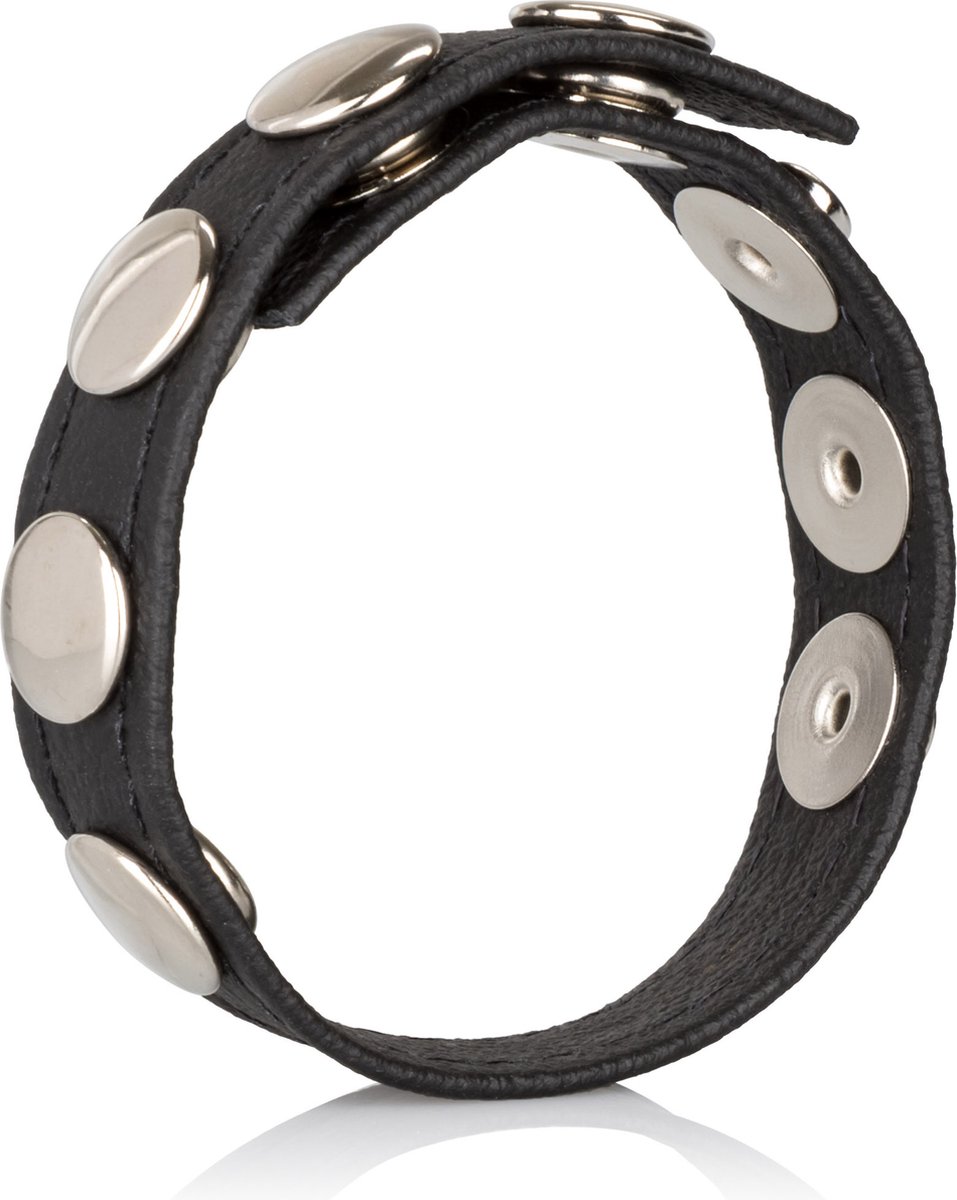 CalExotics - Leather Multi-Snap Ring - Rings Zwart