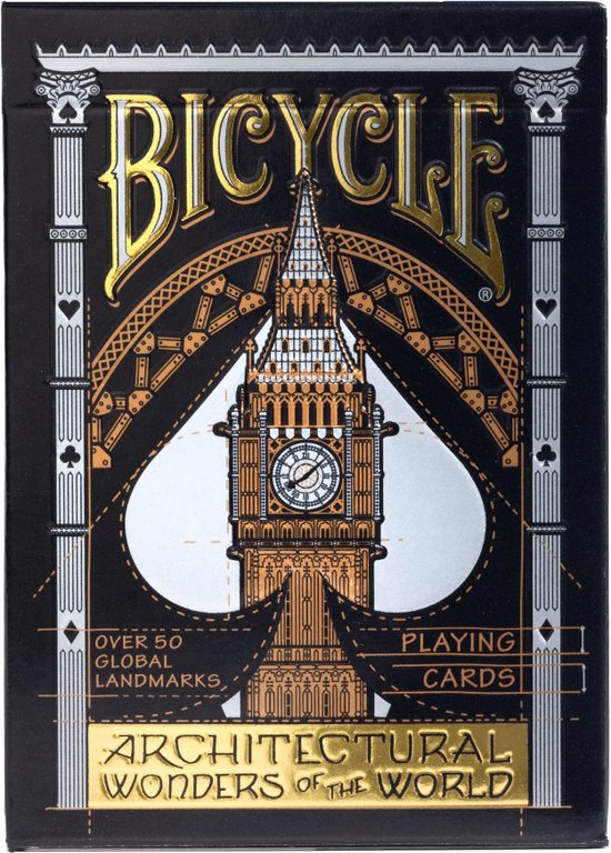 Bicycle - Cartes à jouer, paq. de 3 jeux, Fr