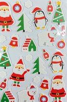 Kerststickers - Stickers - Kerst - Glitter stickers - Christmas - Knutselen.