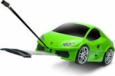 Packenger - Chariot enfant - Lamborghini Vert - valise enfant à 4 roulettes - 48cm