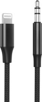 Aux kabel - Geschikt voor iPhone Lightning - Aux Kabel - 3.5mm Jack Audio - Auto - Speaker Koptelefoon Radio