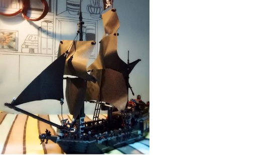 piratenboot lego compatibel - piratenschip - compatibel met lego - pirates of the caribbean - black pearl van Songmics — afbeelding 4
