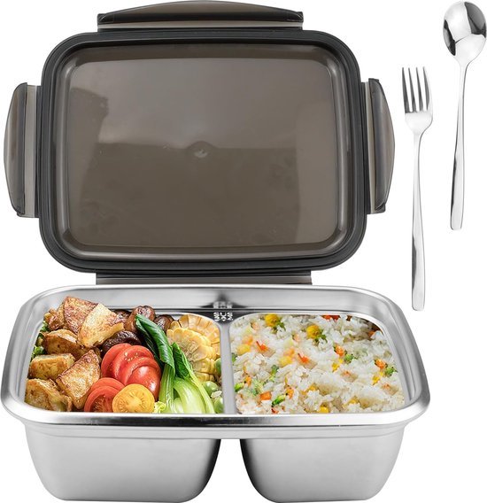 316 Roestvrijstalen Lekvrije lunchbox, Capaciteit van 700 Ml
