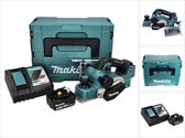 Makita DKP 181 RM1J Accu-schaafmachine 82 mm 18 V borstelloos + 1x oplaadbare accu 4.0 Ah + lader + Makpac