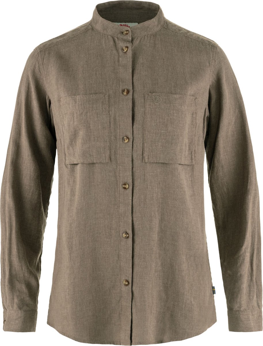 Fjällräven Ovik Hemp Shirt LS W - - Outdoor Kleding - Fleeces en Truien - Overhemd lange mouw