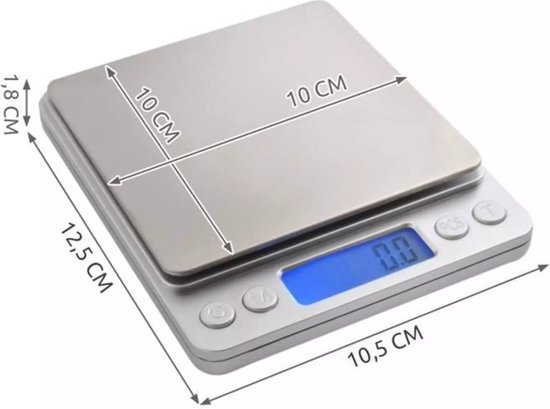 Kenwood AT850B elektronische keukenweegschaal