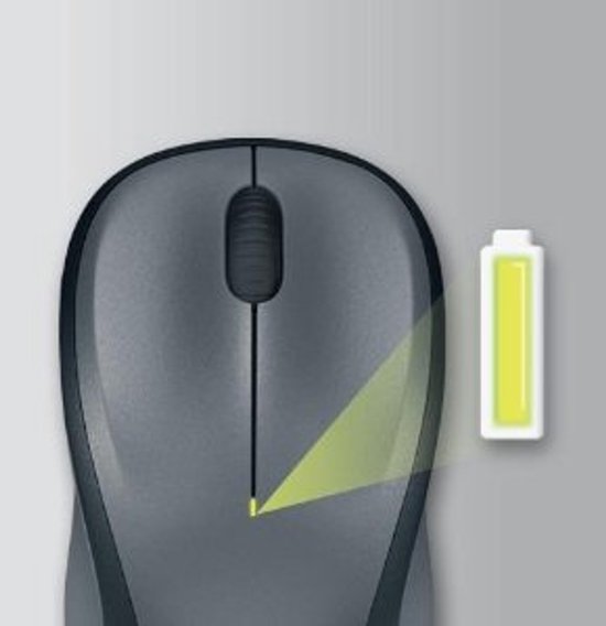 Logitech M235 - Draadloze Muis - Grijs